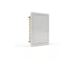 PMF 12 Plast. obudowa instal.z drzwiami metalowymi, podtynk., IP40, 1 rząd, 12 modułów