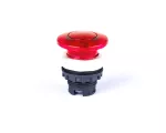 Ex9P1 MI r Przycisk grzybkowy, 40 mm, z samopowrotem, możliwość podświetlenia, czerwony