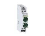 Ex9PD2gg 6.3V AC/DC Lampka sygnalizacyjna, 6,3V AC/DC, 2 zielony LED