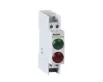 Ex9PD2gr 6.3V AC/DC Lampka sygnalizacyjna, 6,3V AC/DC, 1 zielony LED i 1 czerwony LED