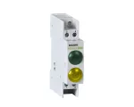 Ex9PD2gy 6.3V AC/DC Lampka sygnalizacyjna, 6,3V AC/DC, 1 zielony LED i 1 żółta LED