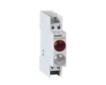 Ex9PD2rw 6.3V AC/DC Lampka sygnalizacyjna, 6,3V AC/DC, 1 czerwony LED i 1 biała LED