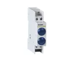 Ex9PD2bb 6.3V AC/DC Lampka sygnalizacyjna, 6,3V AC/DC, 1 niebieska LED i 1 niebieska LED