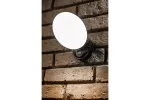 OPRAWA TERRO LED Z CZUJNIKIEM RUCHU, 10W, 1000lm, IP54, AC220-240V, 50/60Hz, 4000K, CZARNY