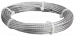 Lina stalowa, FI 3,0 mm, w powłoce PVC [szpula 100 mb]