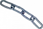 Łańcuch, DIN 5685c, FI 3,0 mm, ocynk [szpula 50 mb]