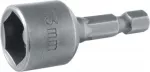 Klucz nasadowy 6mm magnetyczny do wkrętarki blister