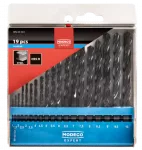 Zestaw wierteł do metalu HSS 1-10mm 19cz