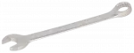 Klucz płasko-oczkowy 17 mm Cr-V satin
