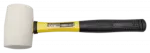 Młotek gumowy 680g trzonek fiberglass biały