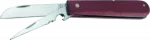 Scyzoryk monterski 2 ostrza drewno