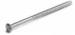 R-LX wkręt do betonu M8 9,9x60 mm, łeb heksagonalny bez kołnierza, ocynk galwaniczny, [OP 100]