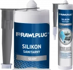 Silikon sanitarny szary, 300ml