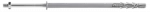 K-RUR Kołek ramowy z kołnierzem do montazu rur spustowych 10x300 mm, [OP 25]