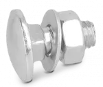 DIN603 Śruba podsadzana zamkowa 8x20mm z nakrętką i podkładką M8, ocynk [OP 3]