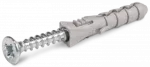 FIX Kołek rozporowy 5x25mm nylonowy z wkrętem 3,5x30mm, [OP 25]
