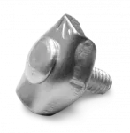 Zacisk linowy siodełkowy pojedynczy 3,0 mm, 4szt
