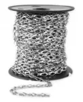 Łańcuch łazienkowy, 1,3 mm srebrny [szpula 25 mb]