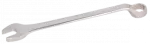 Klucz płasko-oczkowy 22 mm odgięty Cr-V satin