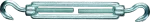 Śruba rzymska, hak-hak, 82416, M6x110 mm, DIN 1480 mm, ocynk