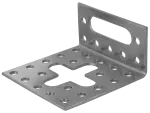 Złącze kątowe regulowane, 80x65x20x2,0 mm
