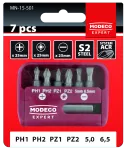 Zestaw bitów 25mm PH1 PH2 PZ1 PZ2 SL5 SL6 5 7cz