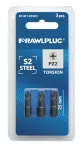 PZ2 25mm bity TORSION Pozidriv2 3szt blister