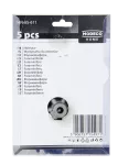 Zestaw wierteł koronowych 60 67 74 81 95x47mm pierścień mocujący pilot prowadzący 7cz