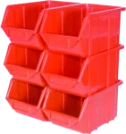 Pojemnik kolorowy średni 250x160x130 mm