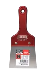 Szpachelka nierdzewna 80 mm uchwyt drewno