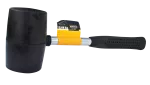 Młotek gumowy duży 0,45kg trzonek metalowy
