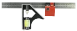 Kątownik wielofunkcyjny 300x100 mm przesuwane ramię z libellą