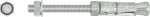 R-RBP Kotwa segmentowa M8 25W wersja z prętem i nakrętką, [ OP 50]