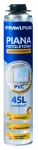 Piana pistoletowa niskoprężna do PVC, wydajność do 45l, 750ml