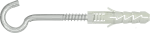 FIX Kołek rozporowy 10x50mm z hakiem sufitowym [OP 50]