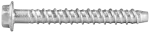 R-LX wkręt do betonu M8 9,9x120 mm, łeb heksagonalny z kołnierzem, ocynk galwaniczny, [OP 100]