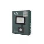ORO ZONA LED 20W NW-B PIR Naświetlacz LED