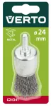 Szczotka druciana pędzelkowa z trzpieniem 24 mm