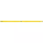 Poziomnica aluminiowa typ 500, 200 cm, 2 libelle
