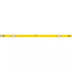 Poziomnica aluminiowa typ 600, 200 cm, 3 libelle