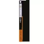 Miara składana drewniana 1 m, biało-żółta 74-010