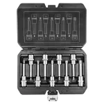 Końcówki Torx na nasadce 100 mm, zestaw 9 szt.