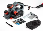 Strug 850W, głębokość strugania 3 mm, szerokość strugania 82 mm