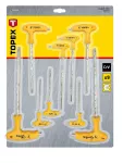 Klucze Torx typu "T" T10-T50, zestaw 9 szt.