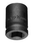 Nasadka udarowa 1/2", 19 x 38mm, Cr-Mo