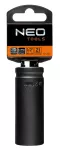 Nasadka udarowa 1/2" długa, 21 x 78mm , Cr-Mo