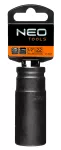 Nasadka udarowa 1/2" długa, 22 x 78mm , Cr-Mo