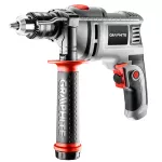 Wiertarka udarowa 550W, uchwyt kluczykowy 13 mm, obroty 0-3000 min?1, walizka