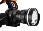 Latarka czołowa bateryjna 400 lm, zoom, CREE R5, 3xAAA