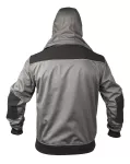 Kurtka robocza softshell z kapturem odpinanym, rozmiar S